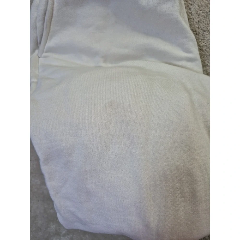 Outerknown Second Spin Sweatpants Mens XL White Heavyweight Athleisure Gym Run